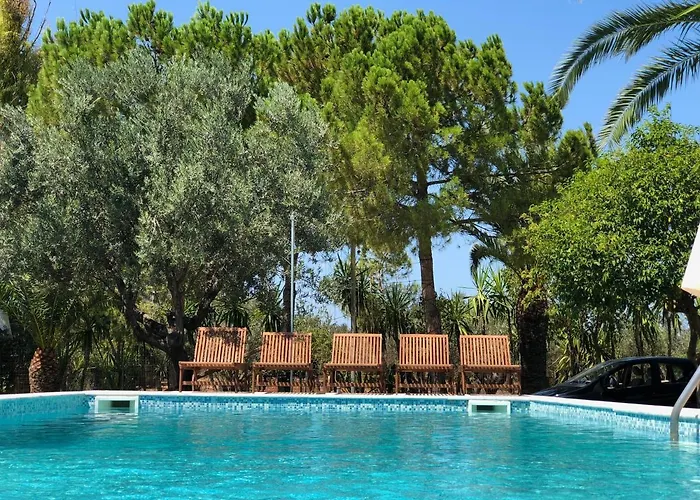 Country Peloponnese With Tennis Court And Pool